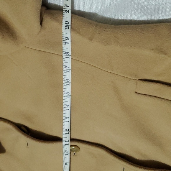 Worthington Long Jacket Coat 80% Wool 20% Nylon Blend Size M - Picture 14 of 15